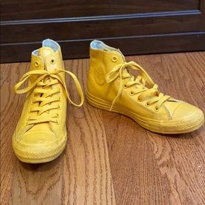 Yellow Rubber Converse